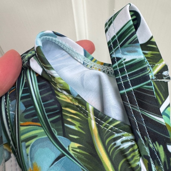 NWOT PatPat 2T Girls Tropical Hi Rise Bikini Swimsuit Bottom - Picture 4 of 5